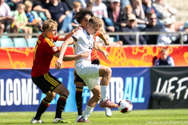 11 Aston Visse mängus Eesti vs Belgia 0-1 31.05.26 (U17)