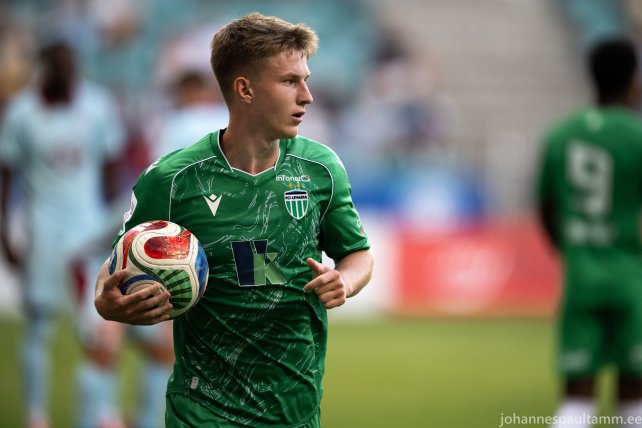 01 Maksimilian Skvortsov mängus FCI Levadia vs Caernarfon 5-0 16.07.26