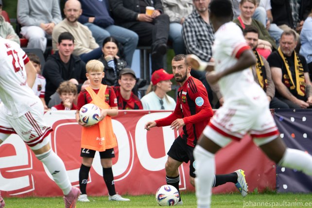 01 Zakaria Beglarishvili mängus Nõmme United vs Harju JK Laagri 1-2 29.08.2026