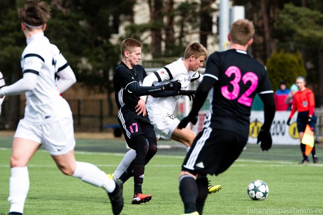 08 Nõmme Kalju U21 vs Tartu Tammeka U21 1-0 16.04.17