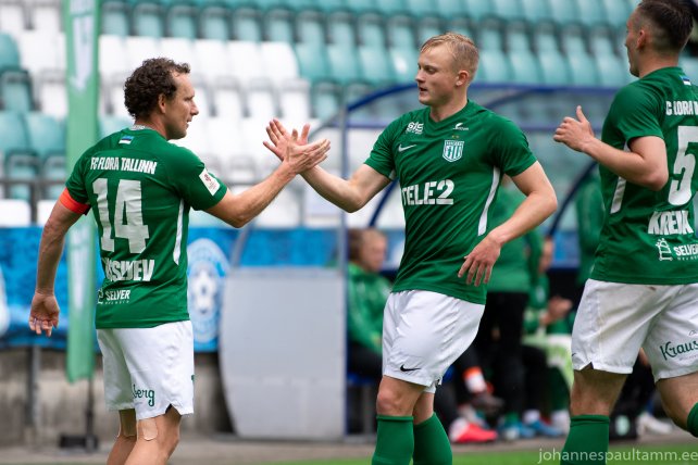 03 FC Flora vs Narva Trans 2-1 04.07.20 Tipner KF