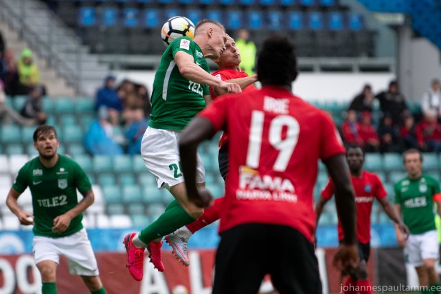 18 FC Flora vs Narva Trans 2-1 04.07.20 Tipner KF