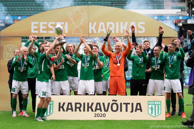 33 FC Flora vs Narva Trans 2-1 04.07.20 Tipner KF