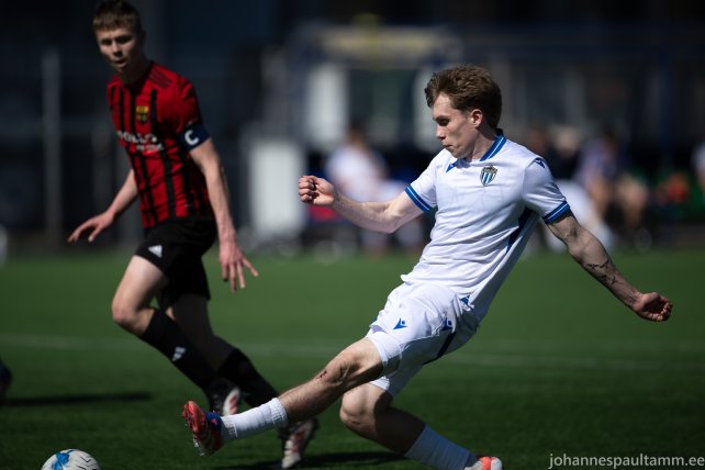 01 Dylan Sal-Al-Saller mängus Kalev vs Nõmme United U21 4-4 01.05.2026