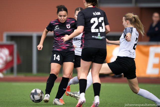 01 Laura Nataly Hernandez Gonzalez mängus Viimsi JK vs Saku Sporting 0-4 12.09.26