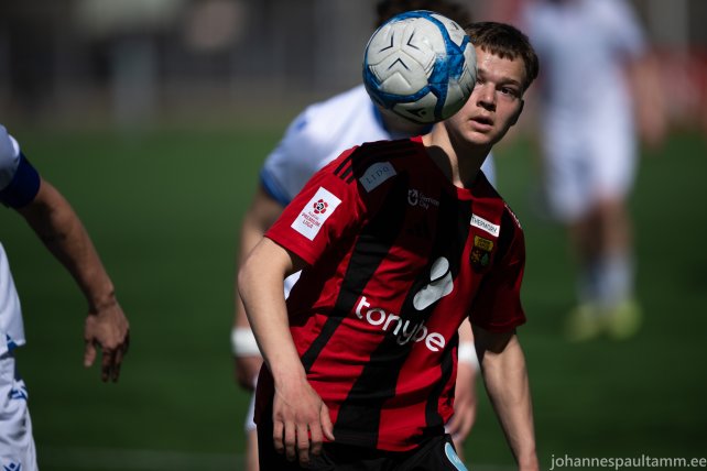 01 Kaspar Anton mängus Kalev vs Nõmme United U21 4-4 01.05.2026