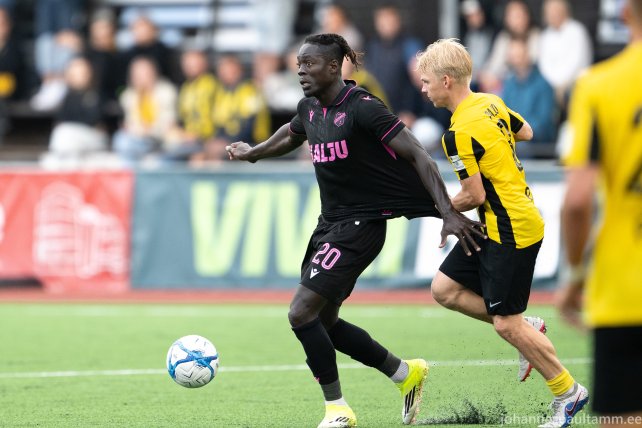 02 Modou Tambedou mängus Nõmme Kalju vs Pärnu Vaprus 3-1 16.08.26