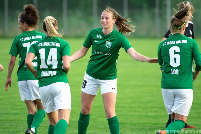 46 FC Flora vs Nõmme Kalju 6-0 06.06.20 women