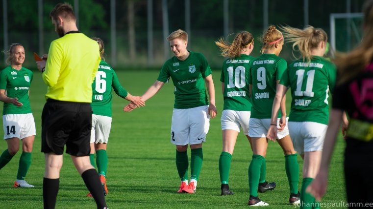 54 FC Flora vs Nõmme Kalju 6-0 06.06.20 women