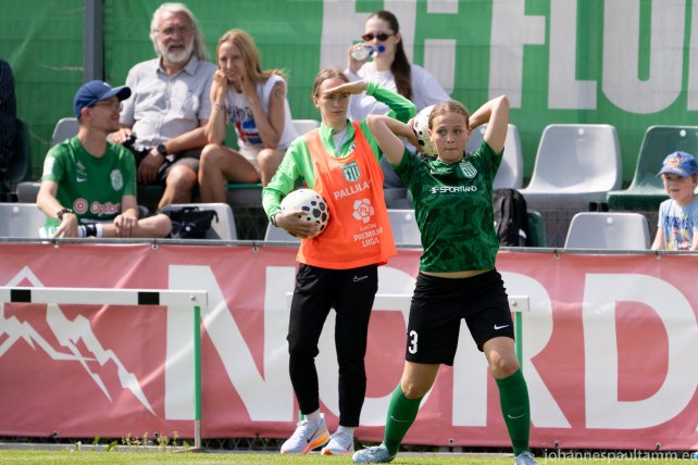 01 Dajana Smirnova mängus FC Flora vs MFA Zalgiris  0-4 18.07.26