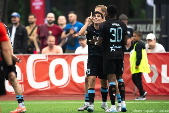 02 Tiago Azevedo Baptista mängus Nõmme Kalju vs Paide Linnameeskond 1-1 28.06.26