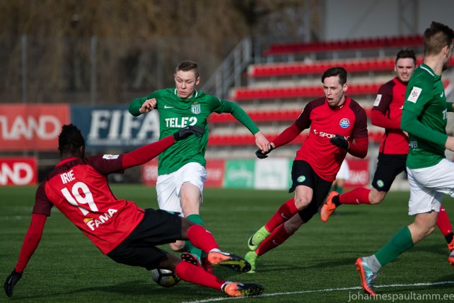 45 FC Flora vs Narva JK Trans 0-0 07.04.18