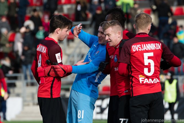 54 FC Flora vs Narva JK Trans 0-0 07.04.18