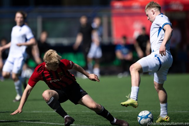 01 Martin Tomberg mängus Kalev vs Nõmme United U21 4-4 01.05.2026