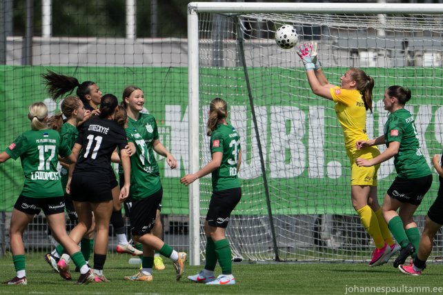 01 Victoria Vihman mängus FC Flora vs MFA Zalgiris  0-4 18.07.26